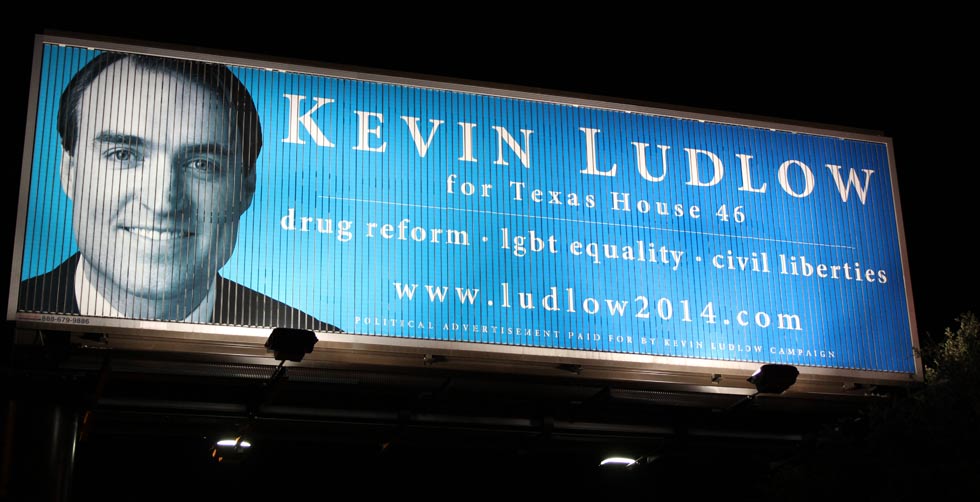Ludlow Billboard on IH35 and 290